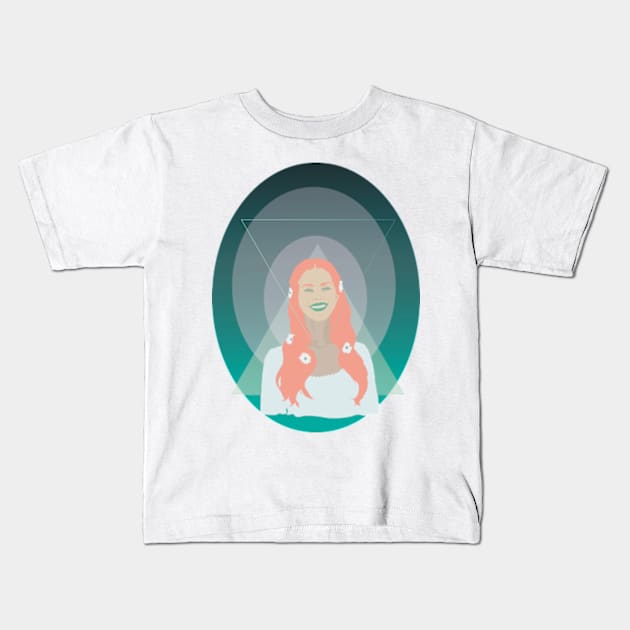 Lana Del Rey Kids T-Shirt by mult1pl4y